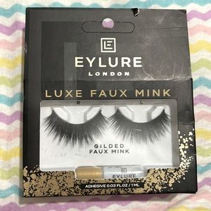Eylure London luxe faux mink false lashes!